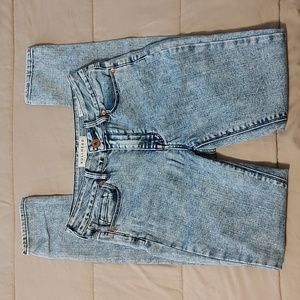 Bullhead High Rise Skinniest acid-washed Denim Jeans Sz 3
